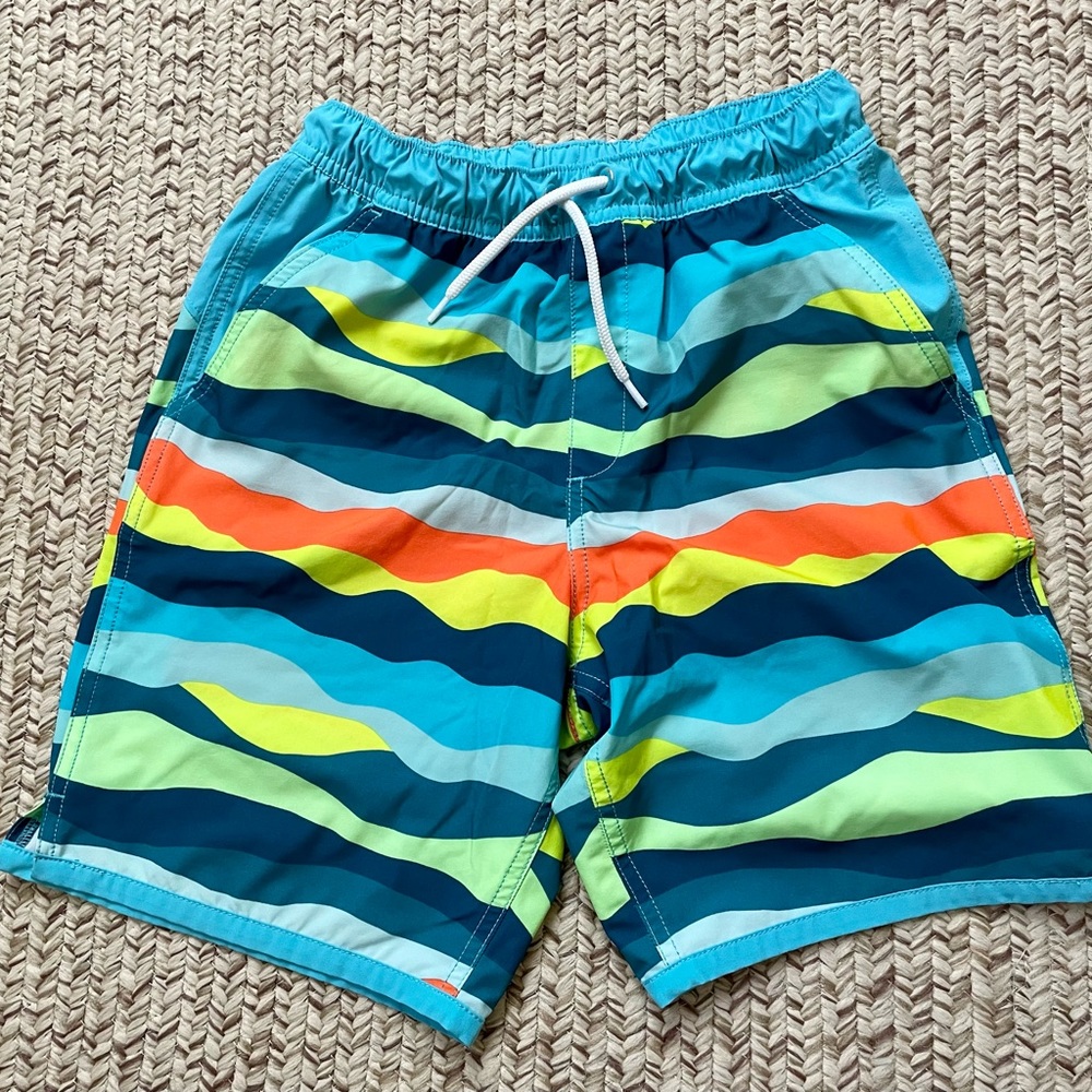 Boys LandsEnd swim trunks size 14/16